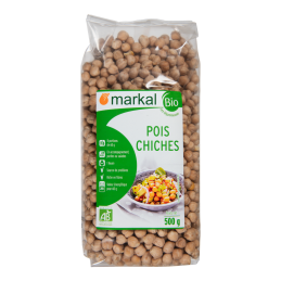 Pois Chiches Bio, (6x500g)