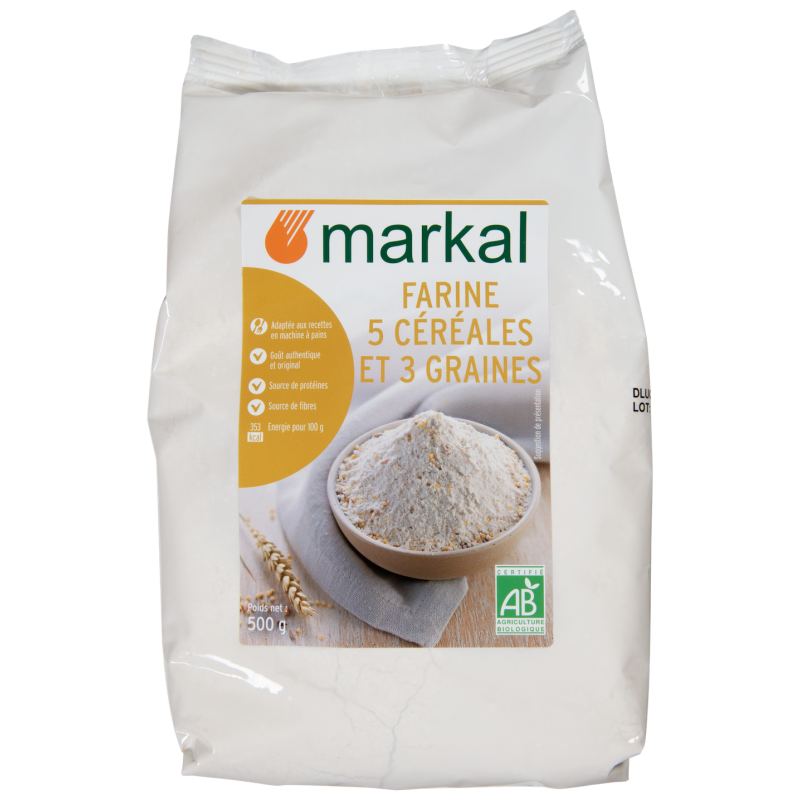 Farine complète 100% seigle 10KG