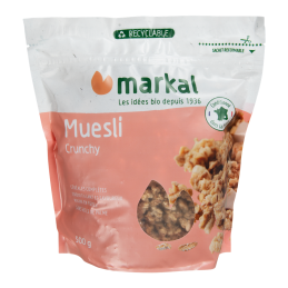 Müesli crunchy BIO (6x500g)