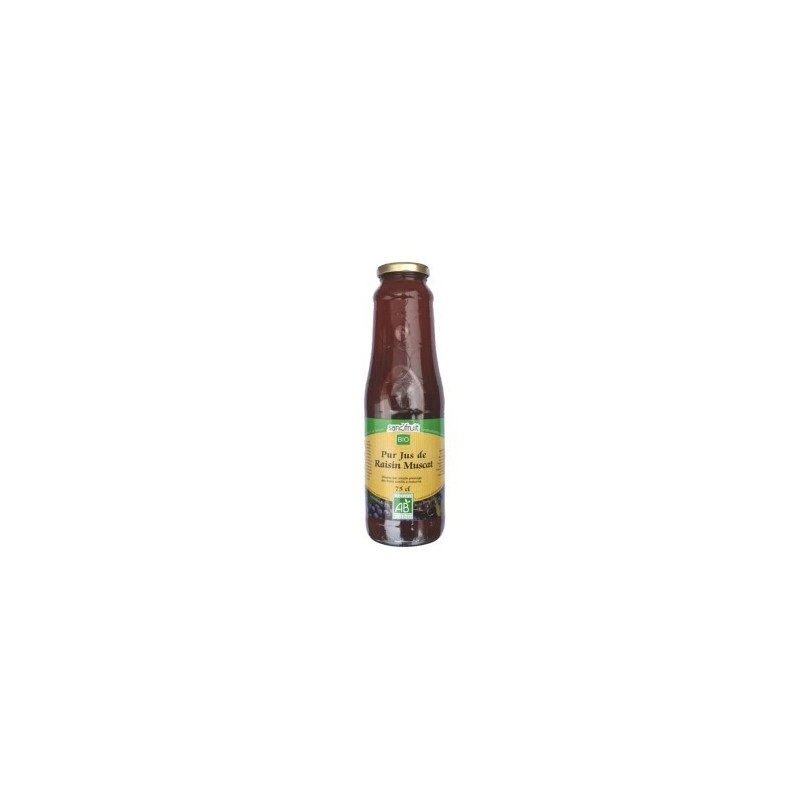 Pur jus de raisins muscat Bio (6x75cl) Pur jus de raisins muscat Bio (6x75cl)