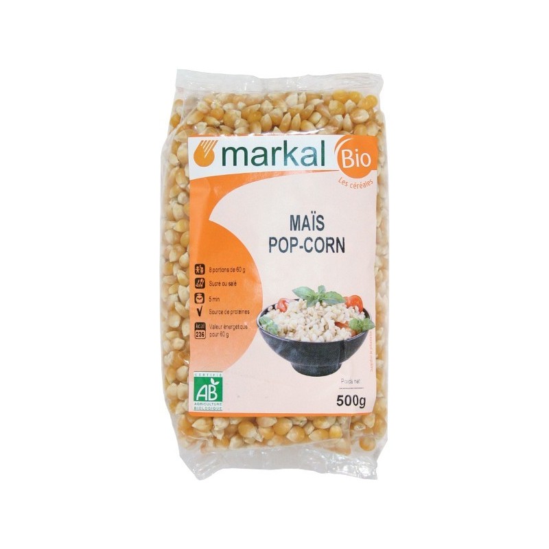 Maïs pop corn 6x500g