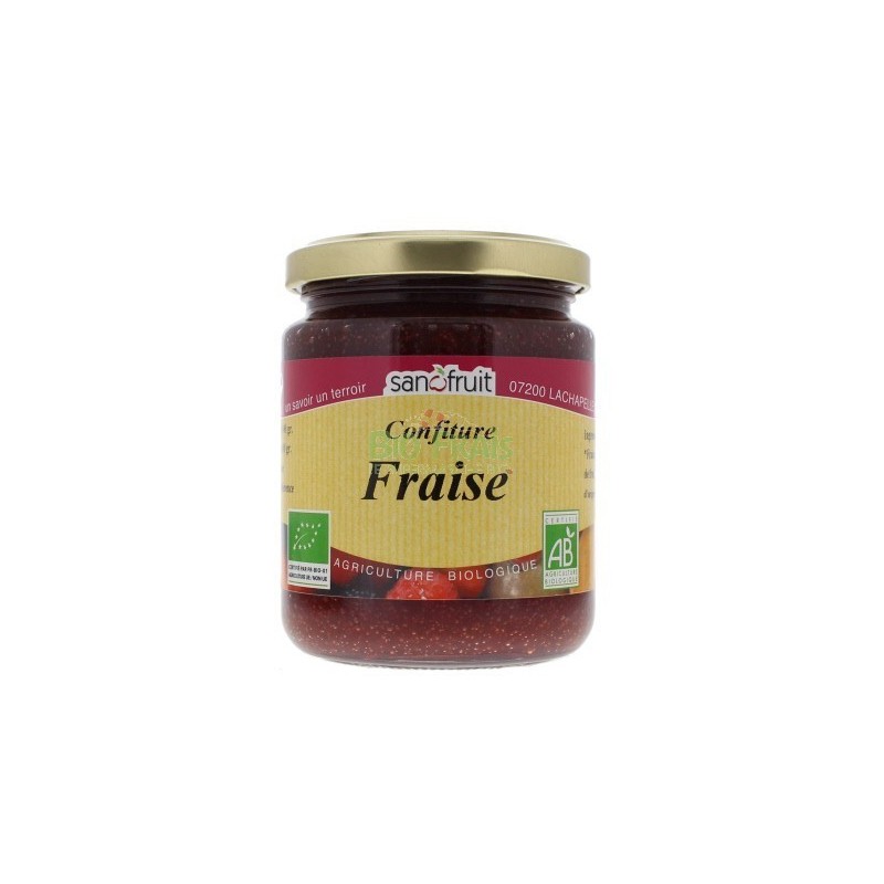 CONFITURE DE FRAISES BIO (6X320 grs) CONFITURE DE FRAISES BIO (6X320 grs)